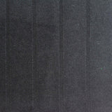 Dark Grey Vertical-Stripe Rib Knit, Viscose-Poly