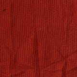 Brushed Polyester Viscose Stretch Rib Knit Fabric, 210 gsm, 128 cm — Red