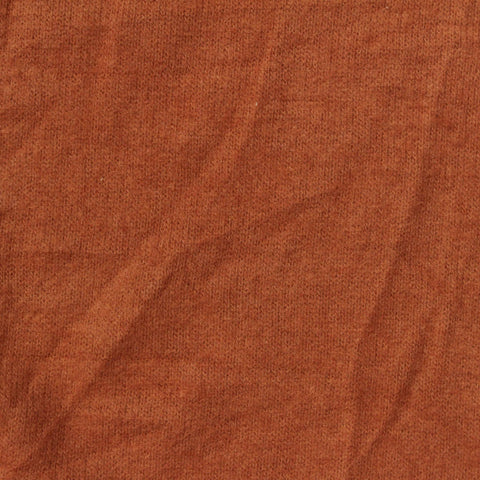 Rust Marl Jersey Knit, Poly-Viscose