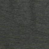 Light Grey Horizontal-Stripe Interlock Knit, Cotton-Poly