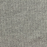 Dark Grey Fine-Marl Rib Knit, Viscose-Poly