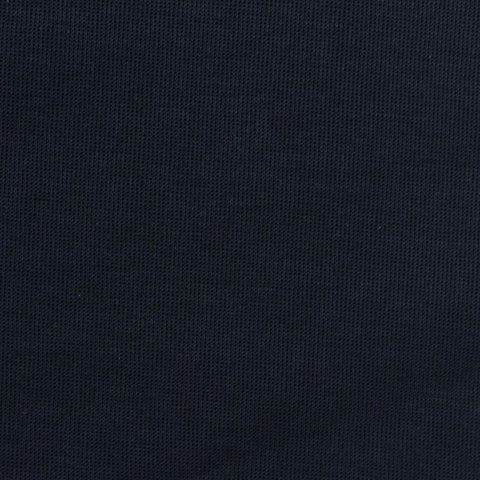 Polyester Cotton Scuba Knit Fabric, 300 gsm, 175 cm — Navy, ref EF-271371
