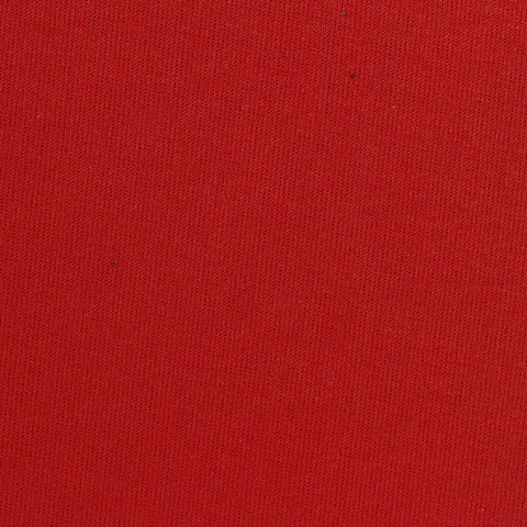 Polyester Cotton Scuba Knit Fabric, 300 gsm, 175 cm — Red, ref EF-271375