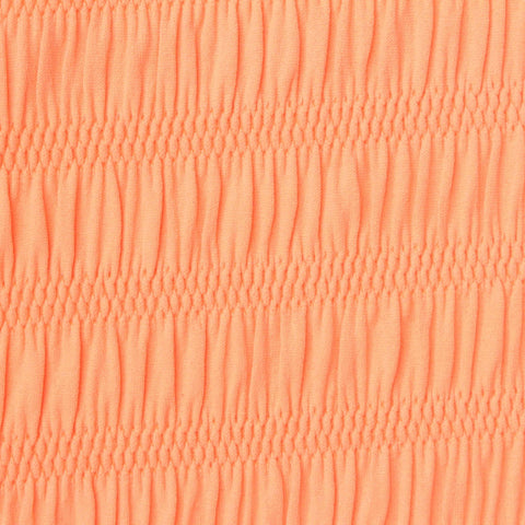 Nylon Stretch Crepe Fabric, 245 gsm, 96 cm — Orange