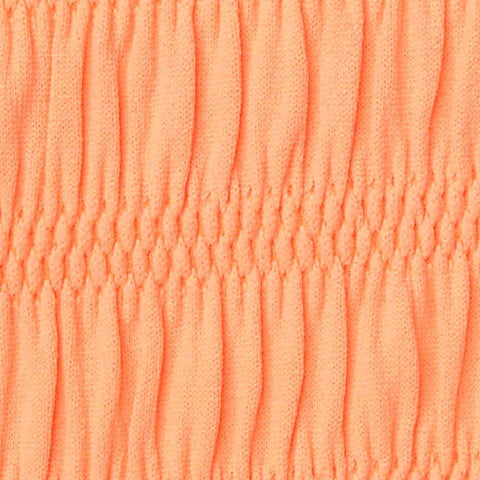 Nylon Stretch Crepe Fabric, 245 gsm, 96 cm — Orange