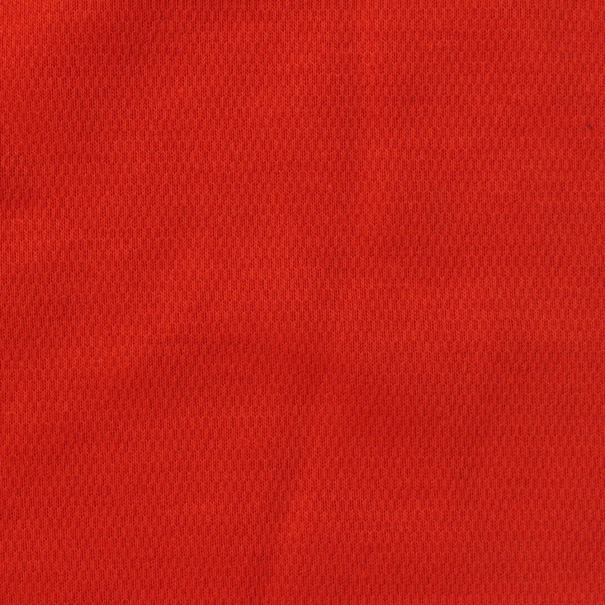 Cotton Polyester Birdseye Knit Fabric, 180 gsm, 190 cm — Red