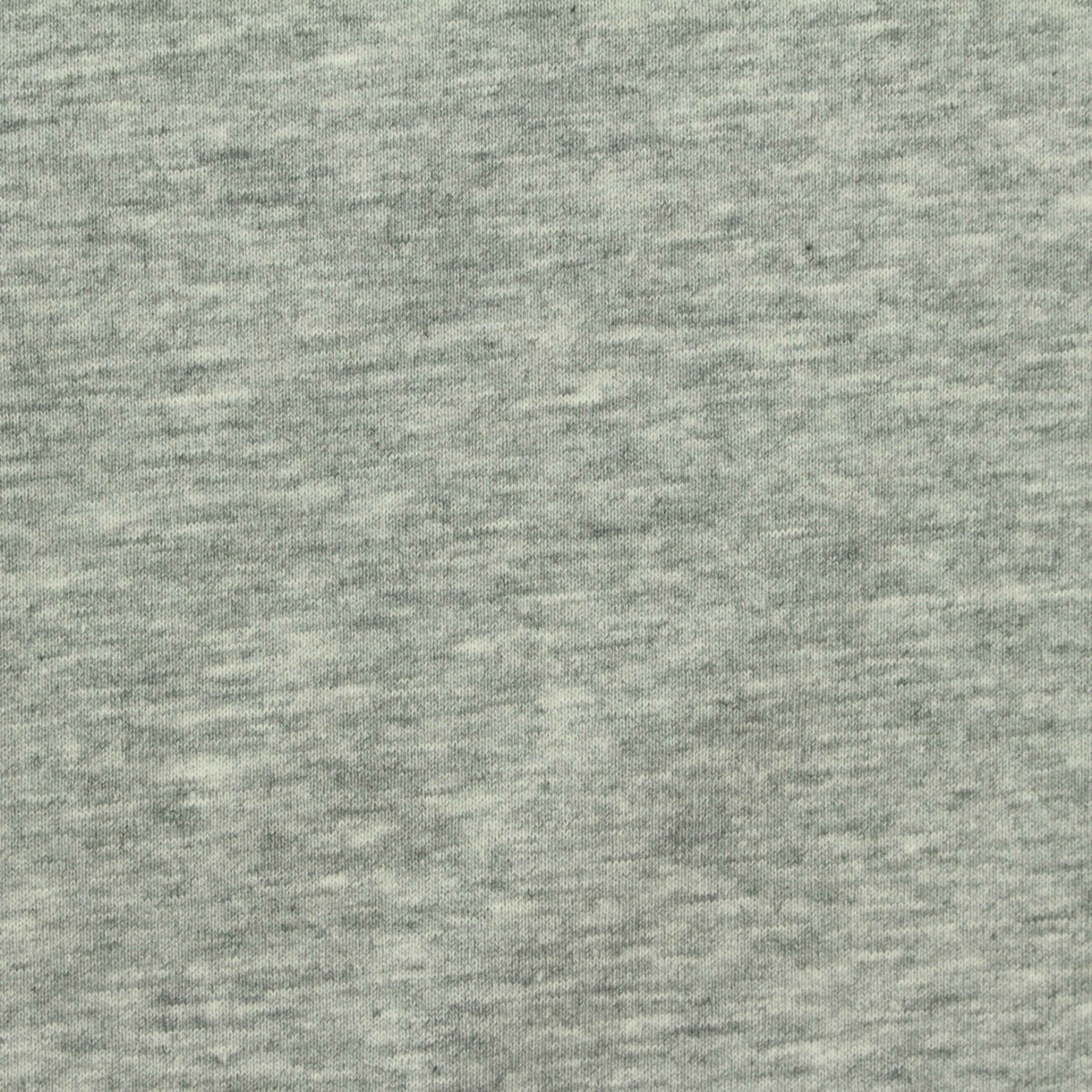 Dark Grey Heathered-Marl Jersey Knit, Cotton-Poly, 180 gsm