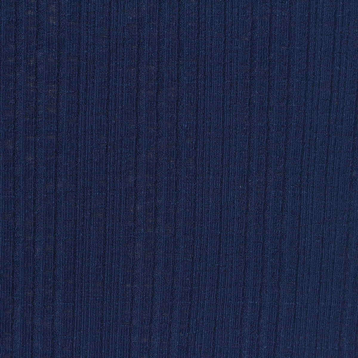 Polyester Stretch Rib Knit Fabric, 180 gsm, 148 cm — Navy