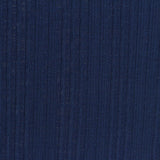 Polyester Stretch Rib Knit Fabric, 180 gsm, 148 cm — Navy