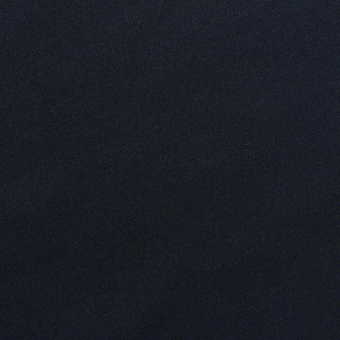Polyester Viscose Stretch Scuba Knit Fabric, 260 gsm, 162 cm — Navy