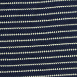 Navy Stripe Jersey Knit, Cotton