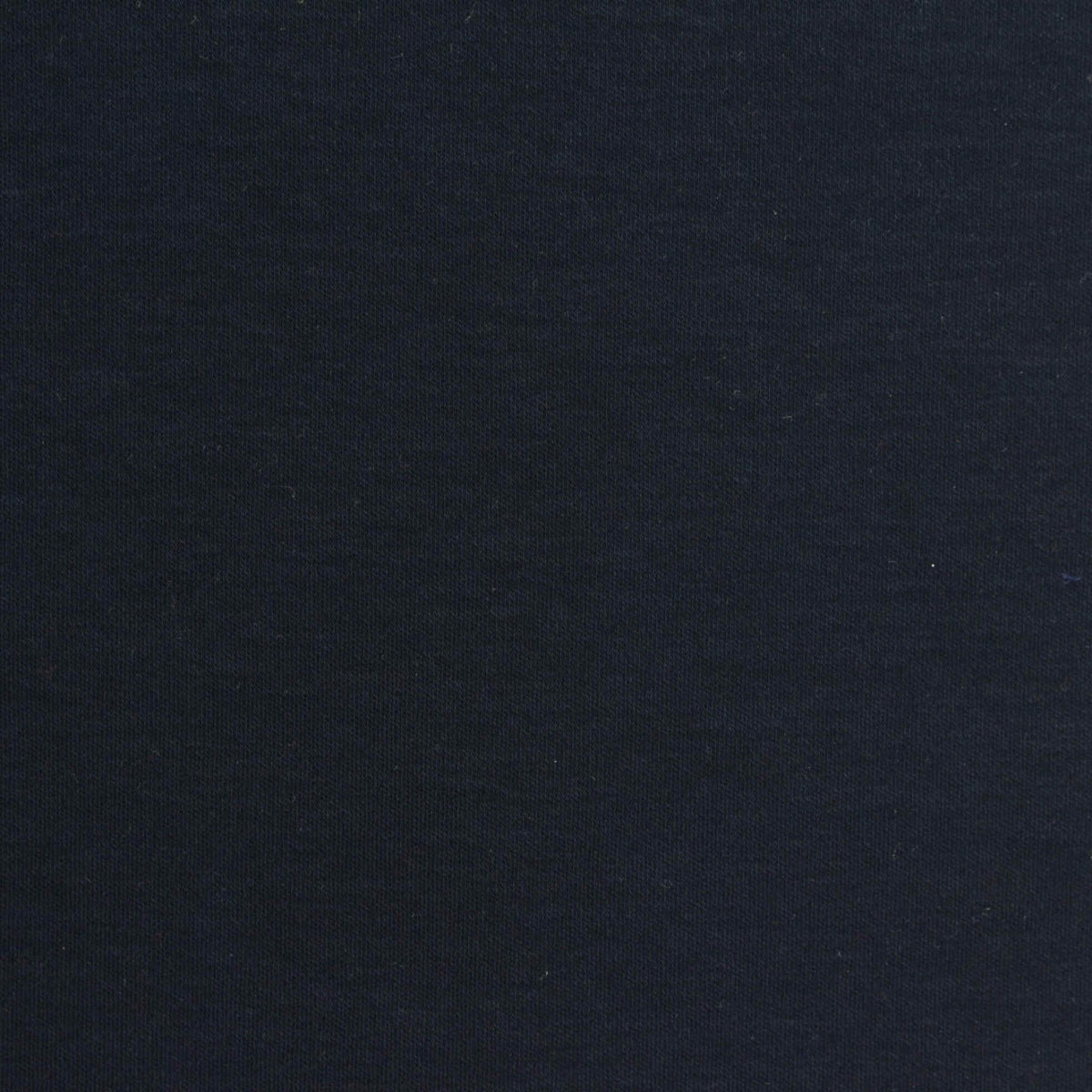 Cotton Stretch Interlock Knit Fabric, 200 gsm, 155 cm — Navy