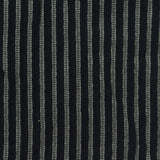 Dark Blue Stripe Jersey Knit, Poly-Cotton