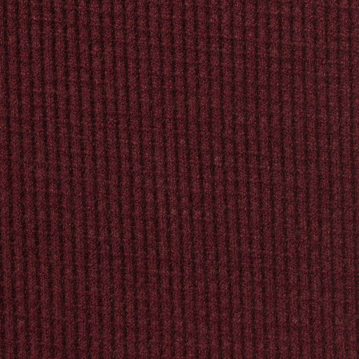 Viscose Polyester Blend Waffle Knit Fabric, 320 gsm, 150 cm — Red