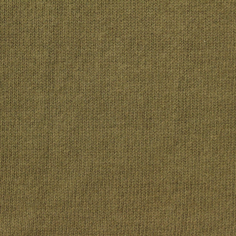 Olive Marl Chunky Knit, Viscose-Cotton