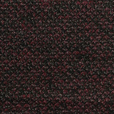 Dark Red Leaf Interlock Knit, Polyester