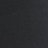 Tencel Lyocell Stretch Rib Knit Fabric, 260 gsm, 150 cm — Black