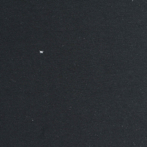 Cotton Polyester Stretch Scuba Knit Fabric, 350 gsm, 160 cm — Black