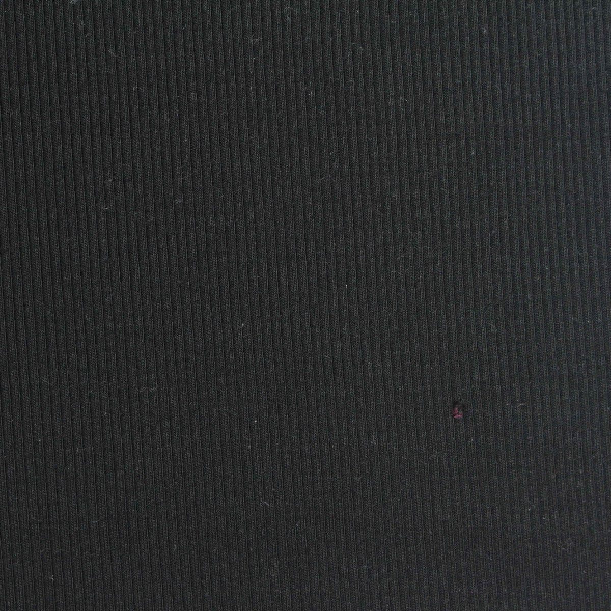 Tencel Lyocell Stretch Rib Knit Fabric, 230 gsm, 150 cm — Black