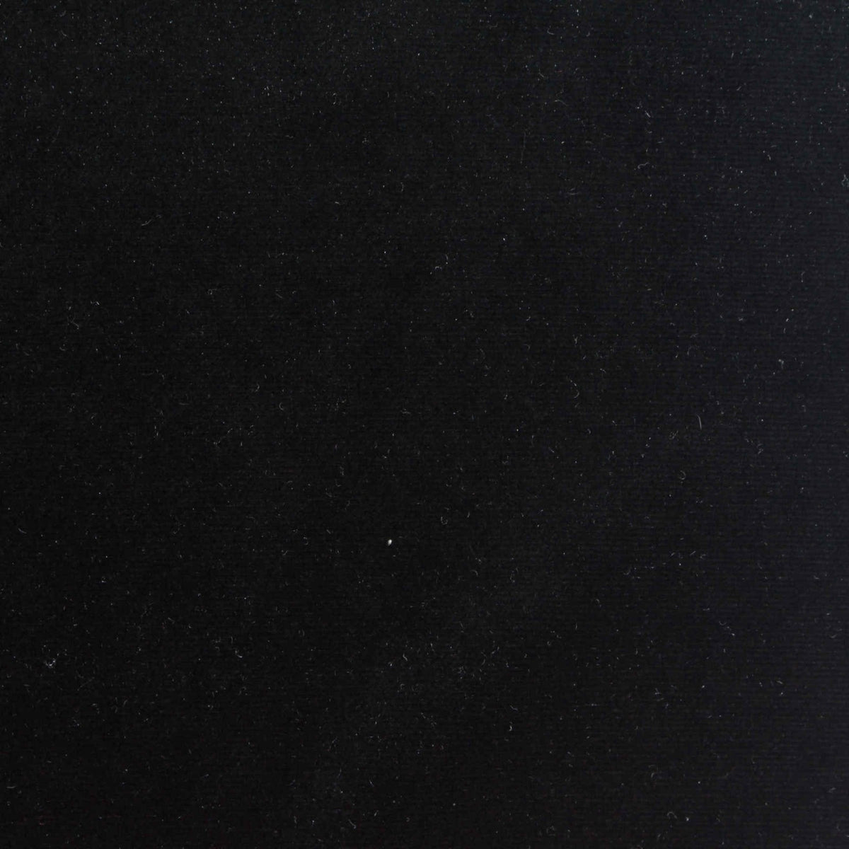 Polyester Stretch Velvet Fabric, 280 gsm, 155 cm — Black