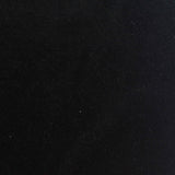 Polyester Stretch Velvet Fabric, 280 gsm, 155 cm — Black