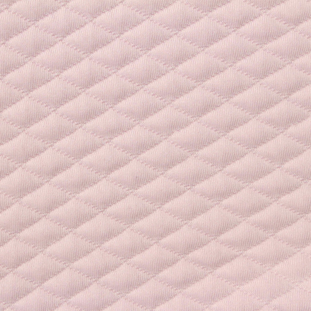 Light Pink Diamond Scuba Knit, Polyester
