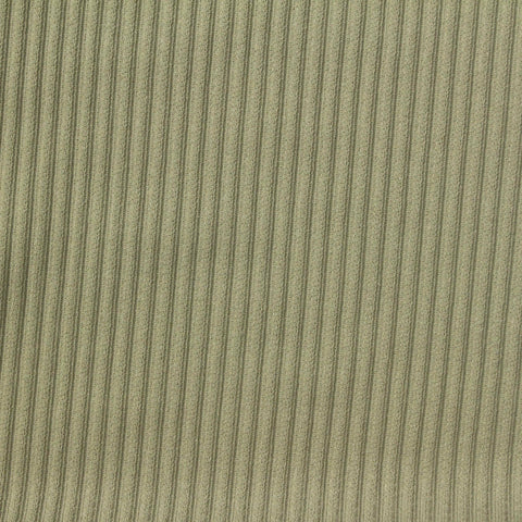 Jacquard Polyester Stretch Rib Knit Fabric, 250 gsm, 175 cm — Khaki
