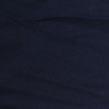 Polyester Cotton Jersey Knit Fabric, 160 gsm, 150 cm — Navy