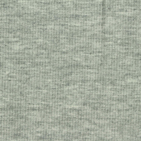 Light Grey Marl Scuba Knit, Poly-Cotton, 280 gsm