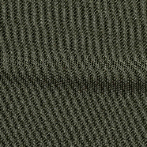 Viscose Stretch Interlock Knit Fabric, 280 gsm, 155 cm — Green, ref EF-271478