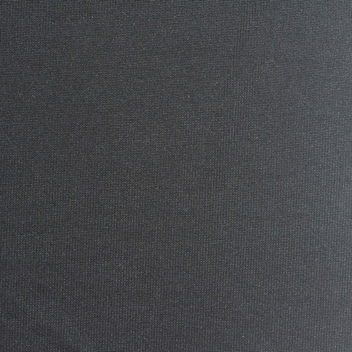 Polyester Viscose Stretch Rib Knit Fabric, 260 gsm, 152 cm — Grey