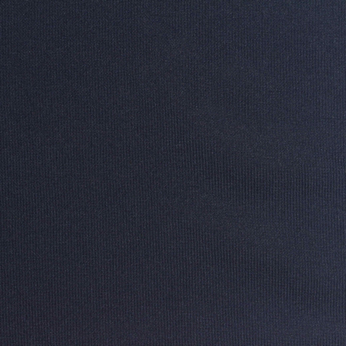 Polyester Stretch Rib Knit Fabric, 220 gsm, 155 cm — Navy