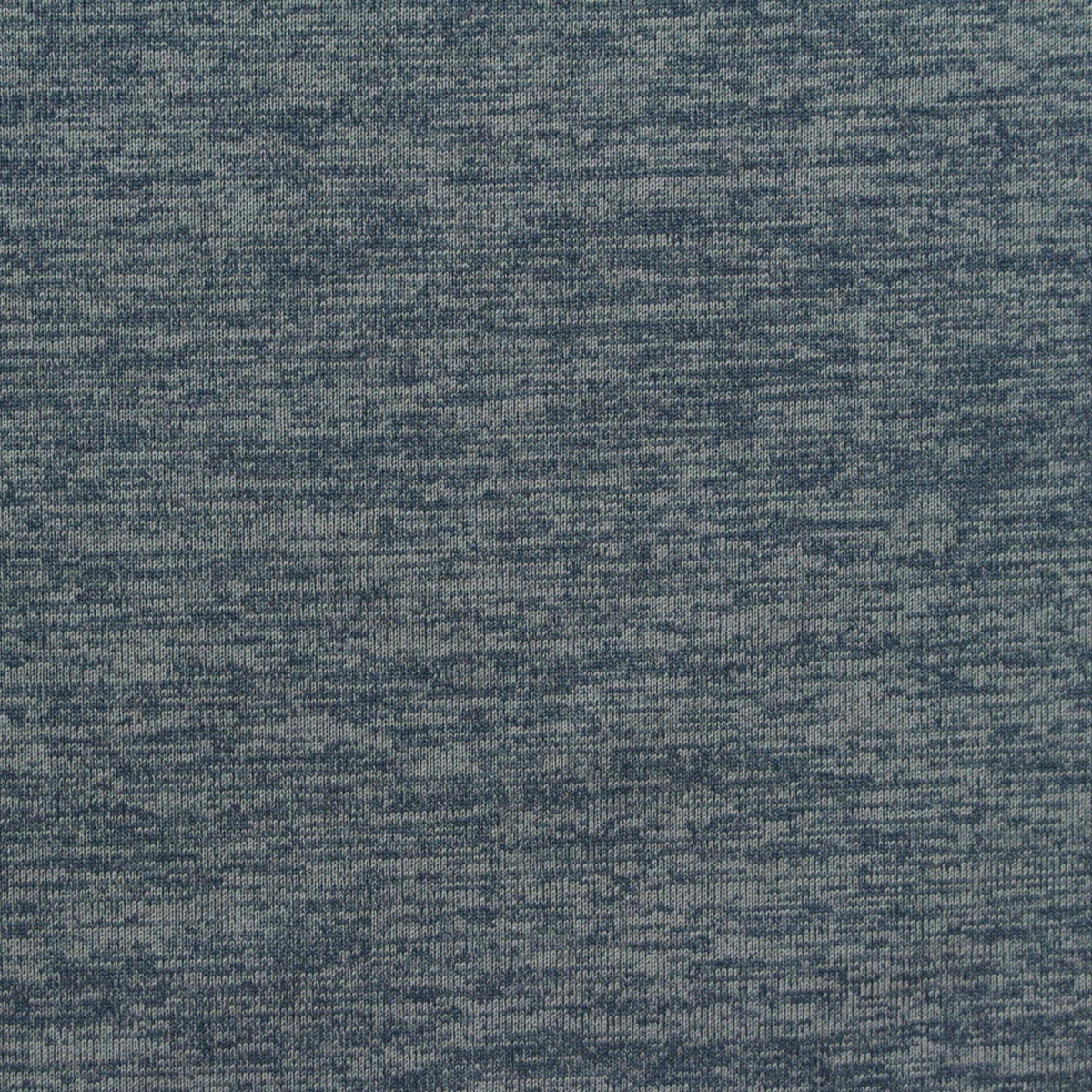 Blue Marl Interlock Knit, Polyester, 270 gsm