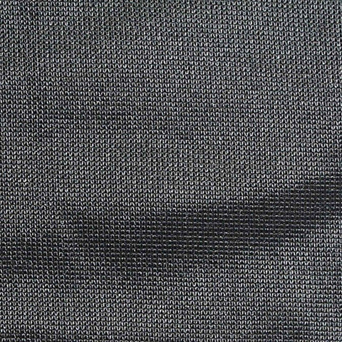 Dark Grey Heathered-Marl Scuba Knit, Poly-Cotton, 226 gsm