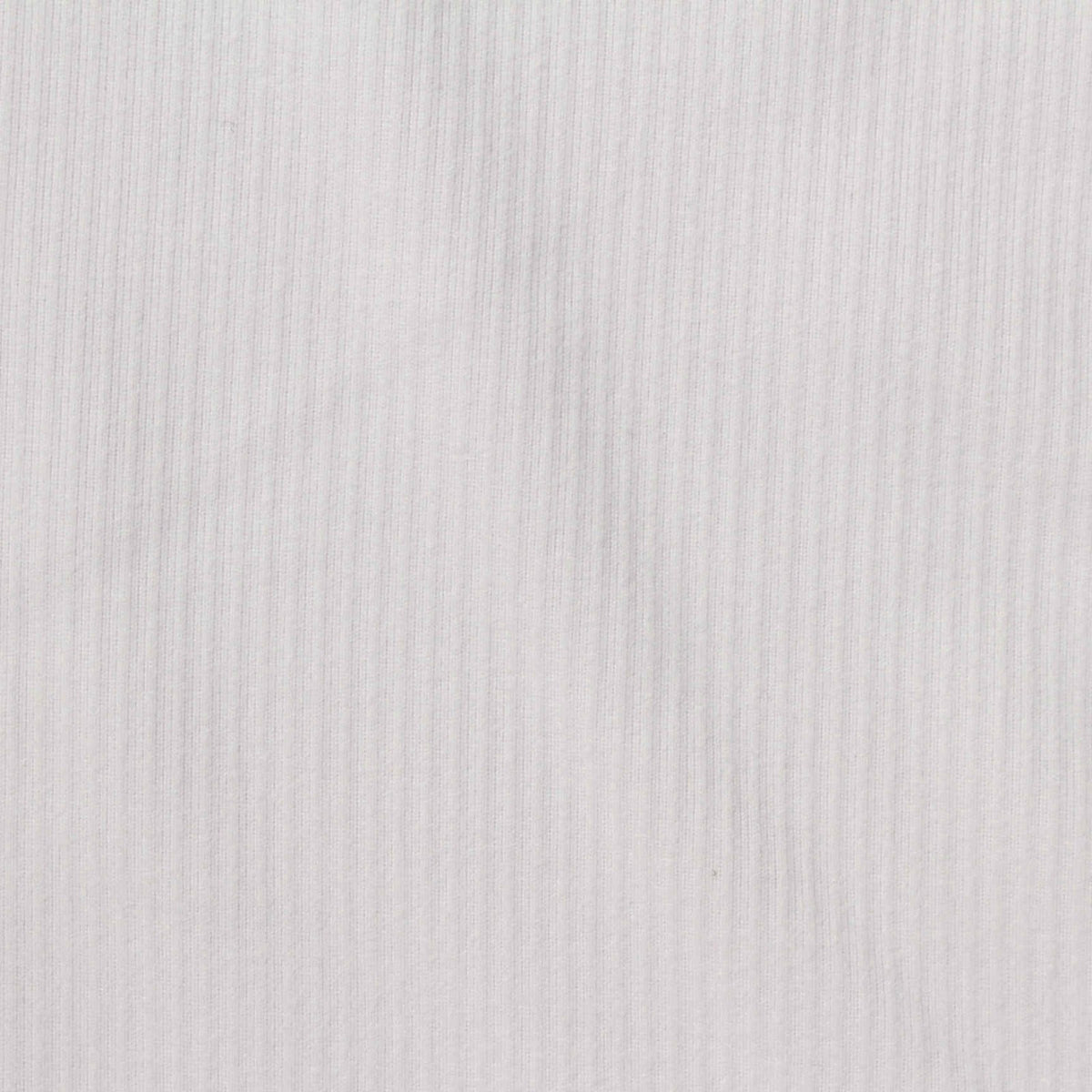 Brushed Polyester Rib Knit Fabric, 260 gsm, 185 cm — White