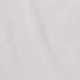 Brushed Polyester Rib Knit Fabric, 260 gsm, 185 cm — White