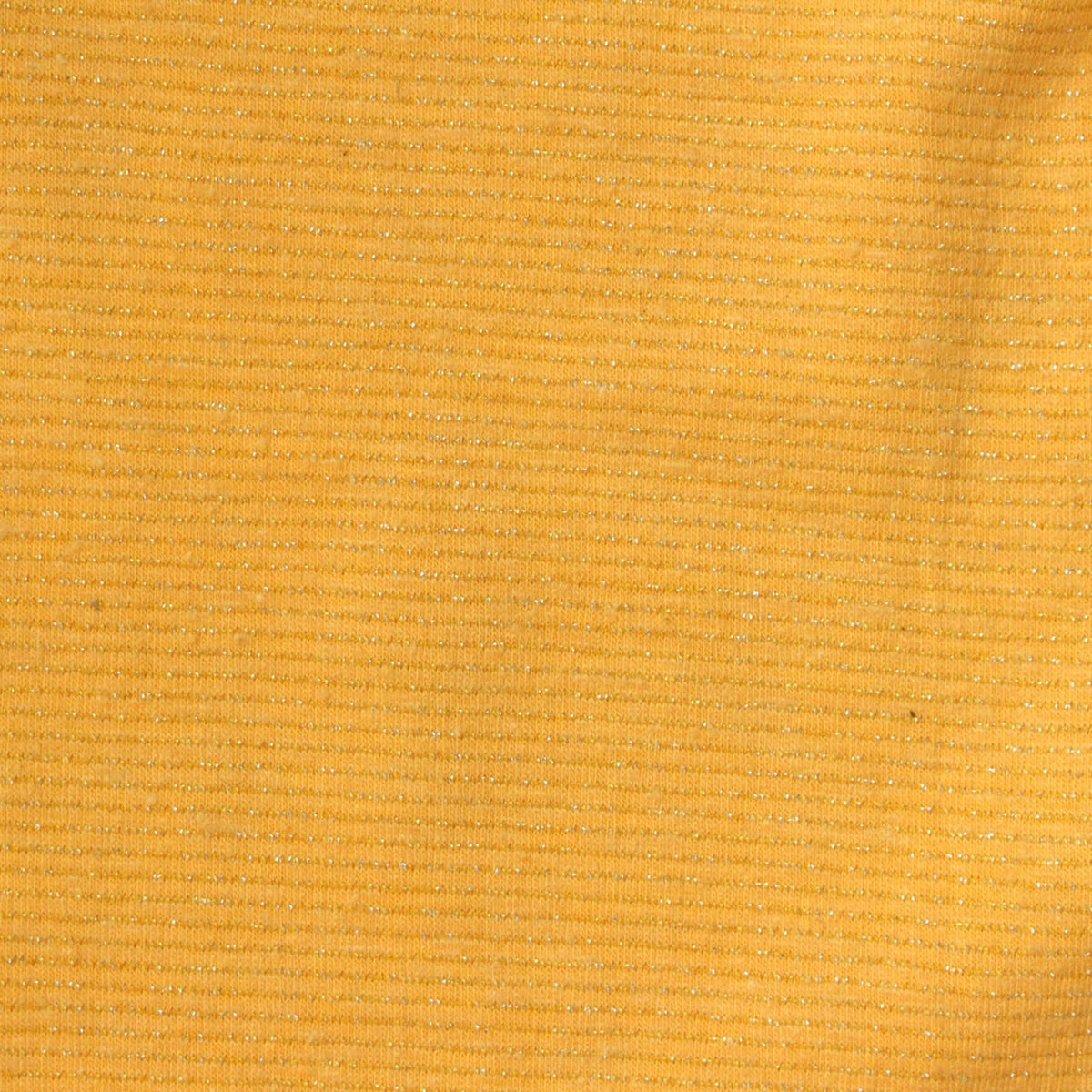 Yellow Horizontal-Stripe Knit, Poly-Viscose, 180 gsm