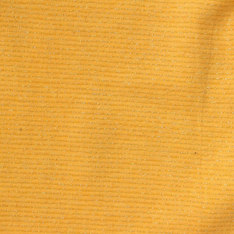 Yellow Horizontal-Stripe Knit, Poly-Viscose, 180 gsm