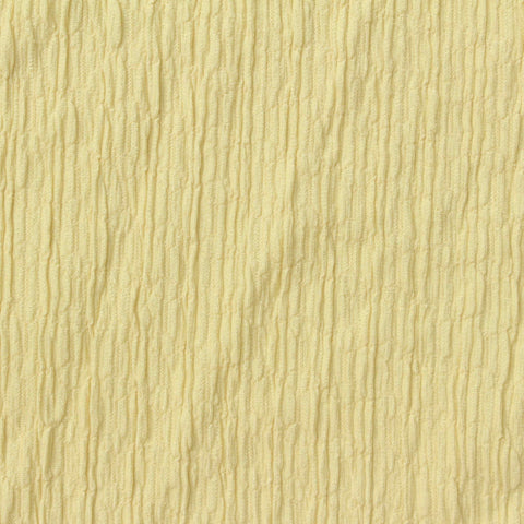 Polyester Stretch Crepe Fabric, 180 gsm, 140 cm — Yellow