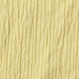 Polyester Stretch Crepe Fabric, 180 gsm, 140 cm — Yellow — texture
