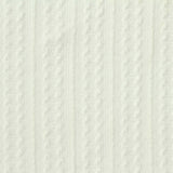 Cream Tone-on-Tone Jersey Knit, Polyester