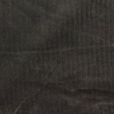 Cotton Polyester Stretch Corduroy Fabric, 300 gsm — Grey