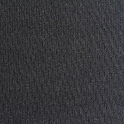 100% Polyester Sherpa Fleece Fabric, 460 gsm, 165 cm — Black