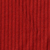 Polyester Viscose Stretch Rib Knit Fabric, 220 gsm, 165 cm — Red — texture