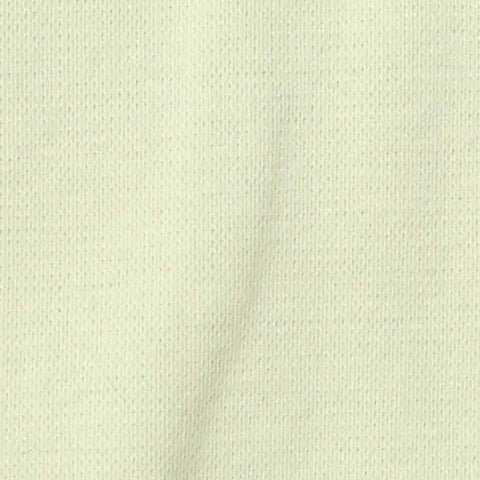 Off-White Rib Knit, Cotton-Poly