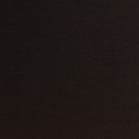 Tencel Lyocell Wool Stretch Jersey Knit Fabric, 140 gsm, 155 cm — Brown