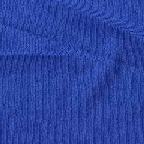 100% Cotton Jersey Knit Fabric, 200 gsm, 195 cm — Blue