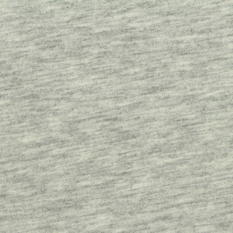 Light Grey Marl Scuba Knit, Poly-Viscose, 280 gsm, 170 cm, ref EF-271569