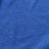 Heathered Blue Marl Jersey Knit, Polyester
