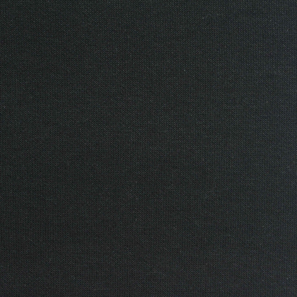 Cotton Polyester Scuba Knit Fabric, 350 gsm, 160 cm — Black